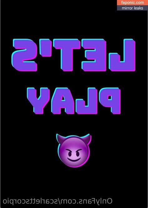 Scarlett Scorpio Aka Scarlettscorpio Nude Leaks OnlyFans Photo 29 Faponic