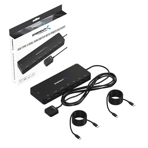 Usb Type C Dual Kvm Switch Sabrent