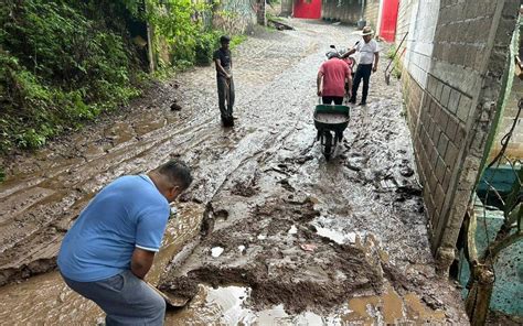 Lluvias Generan Diversas Afectaciones En La Zona De Chalma El Sol De