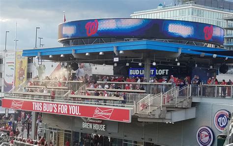 Nationals Park Seating for Nationals Games - RateYourSeats.com