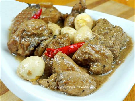 Adobong Manok Sa Gata Yummy Kitchen