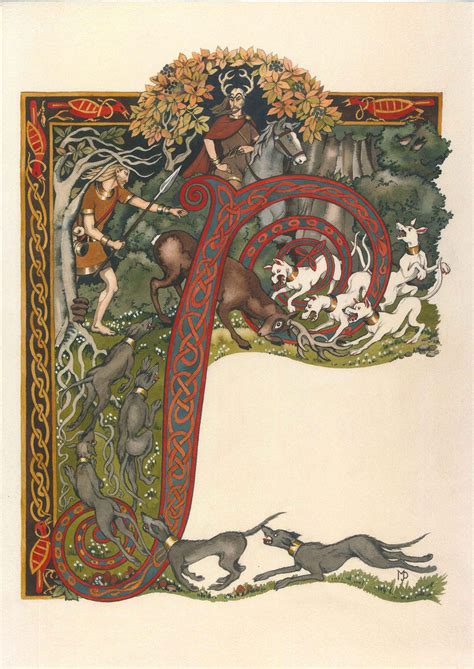 mabinogion pwyll prince  dyfed pwyll pendefig dyfed unmounted