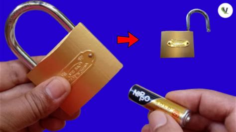 How To Open A Lock Without Key Amazing Life Hacks With Locks Easy