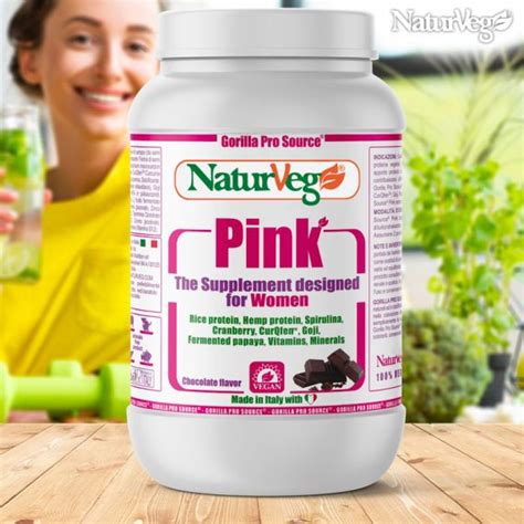 Naturveg Pink Integratore Proteine Per Lei Naturveg