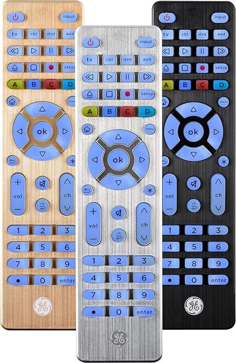 GE Backlit Universal Remote Control For Samsung Vizio LG Sony Sharp