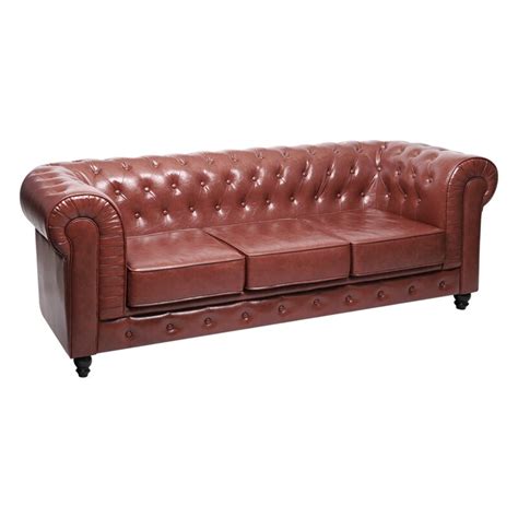 Classicliving Sheffield 3 Seater Chesterfield Sofa Uk