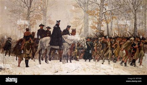 Valley forge george washington hi-res stock photography and images - Alamy