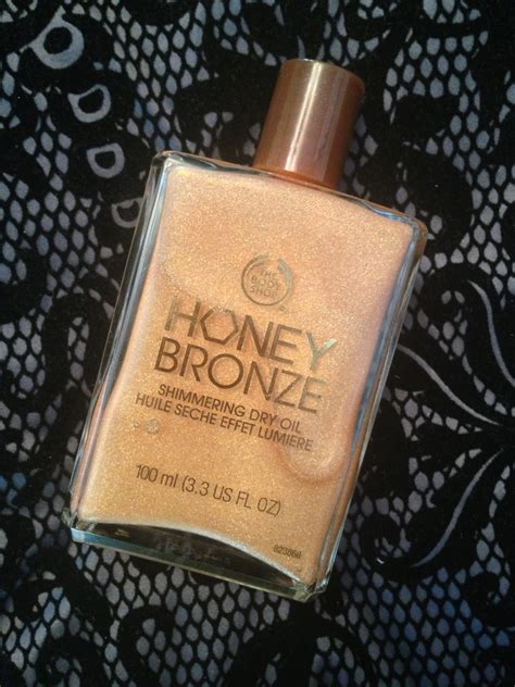 The Body Shop Honey Bronze Shimmering Dry Oil ~ Confessions Of A Beauty Addict