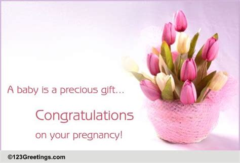 Congratulations Pregnancy Cards, Free Congratulations Pregnancy Wishes | 123 Greetings