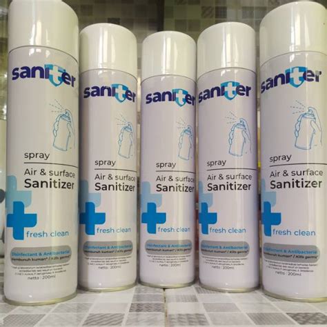 Jual Saniter Spray Air Sanitizer Aerosol 200ml Shopee Indonesia