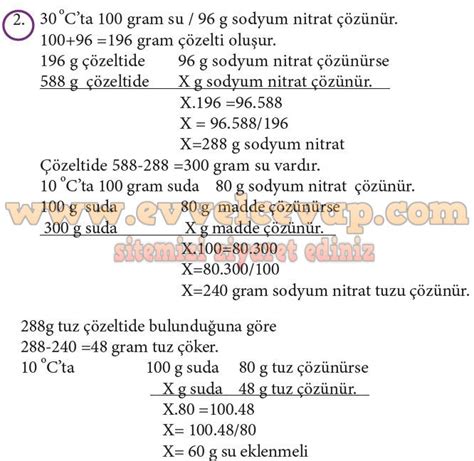 S N F Kimya Beceri Temelli Etkinlik Kitab Cevaplar Sayfa