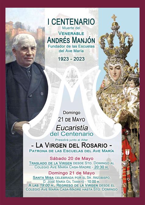 La Virgen Del Rosario Ser Trasladada Al Ave Mar A Para Conmemorar El