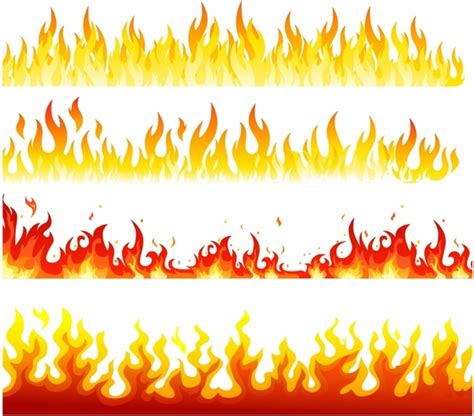 Seamless Flame Free Vector In Adobe Illustrator Ai Ai