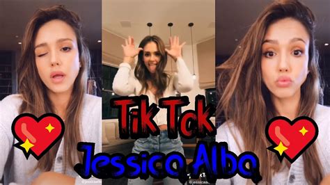 Jessica Alba Tik Tok Compilation Celebrities In Tik Tok 🔴 Famosos En