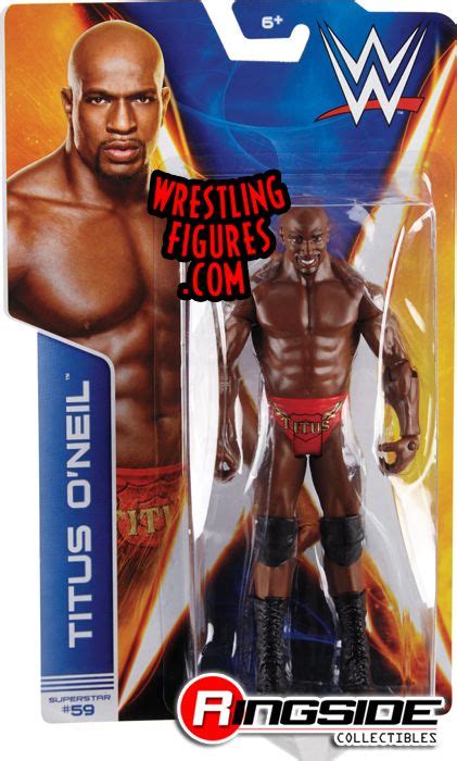 Titus O'Neil - WWE Series 44 WWE Toy Wrestling Action Figure by Mattel