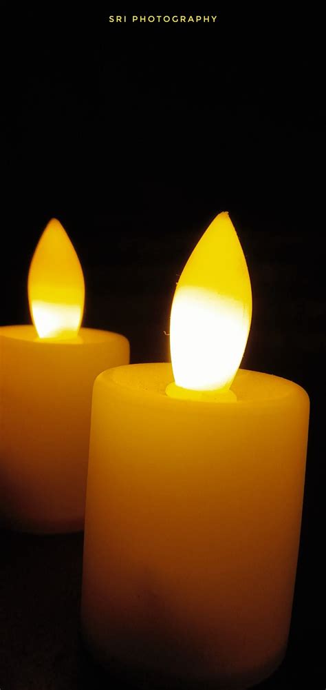 Shoot While Electric Supply Is Shutdown Flameless Candle Candles Lit Wallpaper Supply