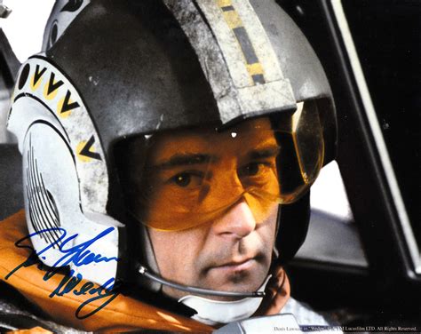 Star Wars Denis Lawson Wedge Antilles Signed 8x10 Photo Fanboy Expo Store