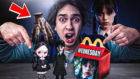 GECE 3 te MCDONALDS DAN WEDNESDAY ADDAMS HAPPY MEAL MENÜSÜ SİPARİŞ