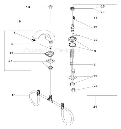 T S Faucet Parts Diagram