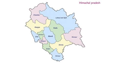 List of Himachal Pradesh Districts by Area - List Absolute