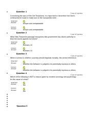 ETHC 101 Quiz 6 Docx Question 1 5 Out Of 5 Points Concerning The