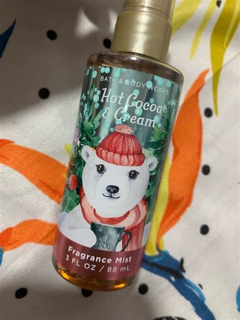 Bath Body Works Hot Cocoa Cream Beauty Personal Care Fragrance Deodorants On Carousell