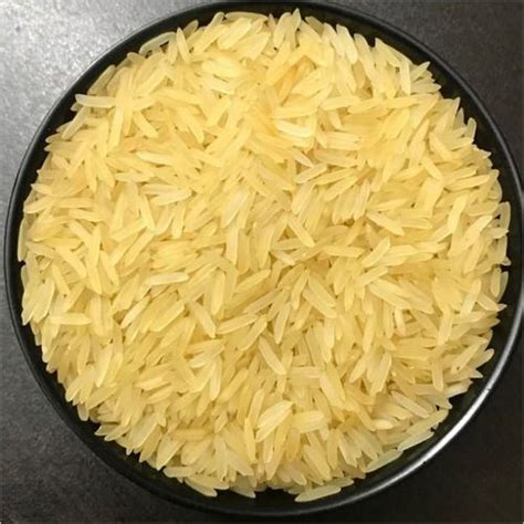 Fully Polished Soft Natural Sugandha Golden Parboiled Basmati Rice For