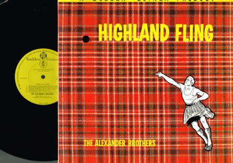 The Alexander Brothers Highland Fling Lp Pye Golden Guinea Ggl0093