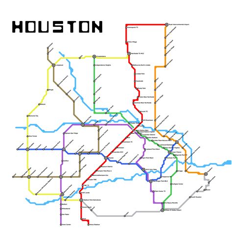 Houston - Metro Map Maker