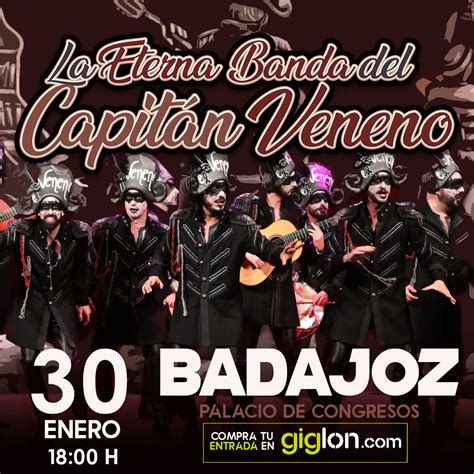 VENTA DE ENTRADAS La Eterna Banda del capitán Veneno Palacio de