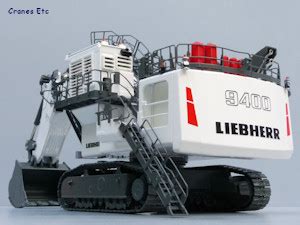 NZG 8601 Liebherr R 9400 Mining Backhoe Cranes Etc Review