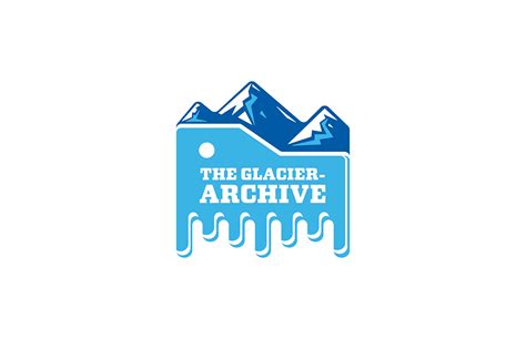 The Glacier Archive Branding Identity On Behance