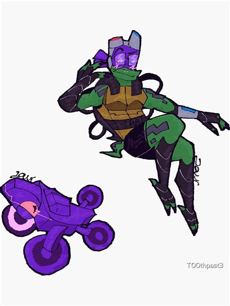 Donnie And Shelldon Rottmnt Sticker For Sale By T Thpast Redbubble