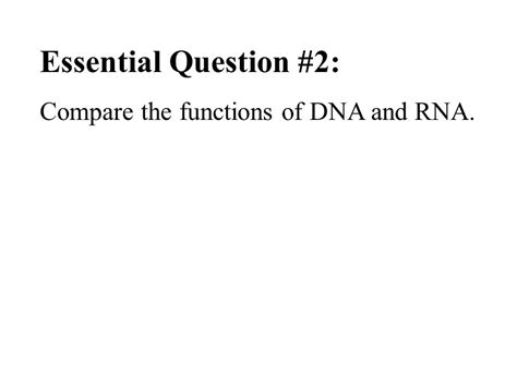 Inquiry How Is Dna Used To Store And Transmit Cell Information Ppt