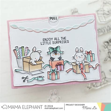 STAMP HIGHLIGHT: Surprise Boxes – Mama Elephant