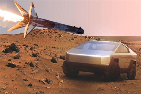 Elon Musk Will Send Tesla Cybertruck On A Rocket To Mars