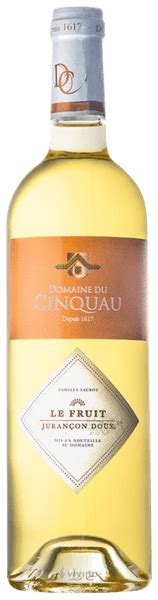 Domaine Du Cinquau Le Fruit Juran On Doux Vivino Us