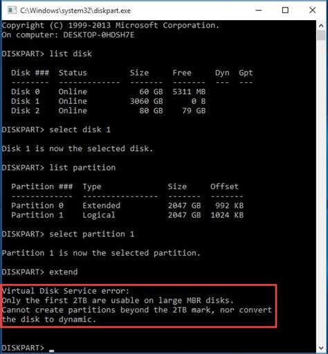 The Best Ways To Fix Diskpart Virtual Disk Service Errors Minitool Partition Wizard