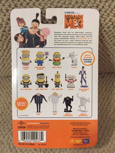 Super Rare Despicable Me 3 Lucky The Goat Toy Mini Figure Thinkway Toy