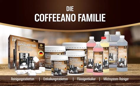 Amazon de Coffeeano 80 Reinigungstabletten Eco für Kaffeevollautomaten