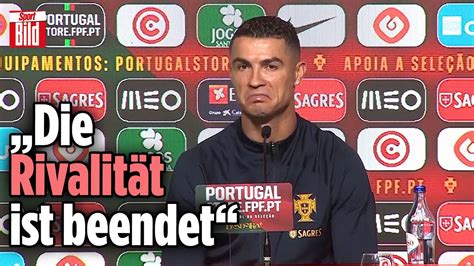 Cristiano Ronaldo verkündet das Ende der Rivalität mit Lionel Messi