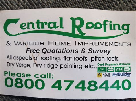 Central Roofing Local Tradespeople Business Directory Tradesmen