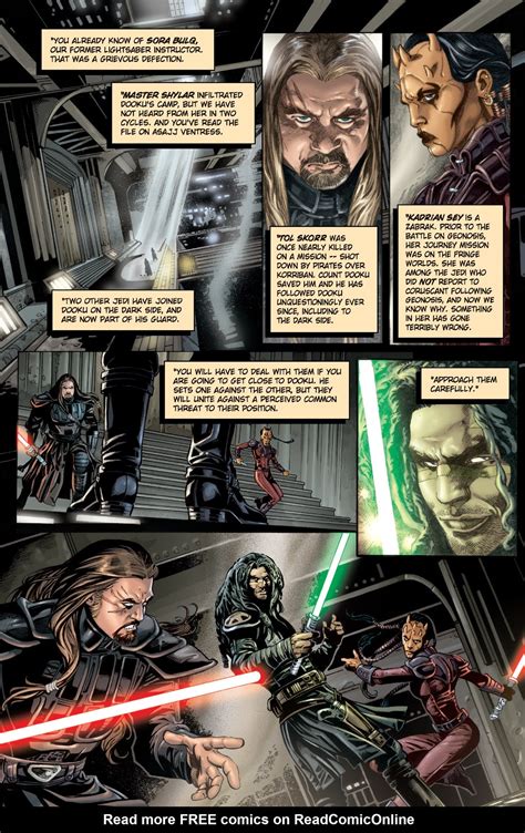 Star Wars Jedi Count Dooku Read All Comics Online