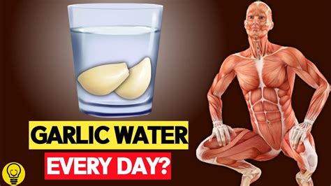 Drink A Glass Of Garlic Water Every Day See What Miracles Happen To