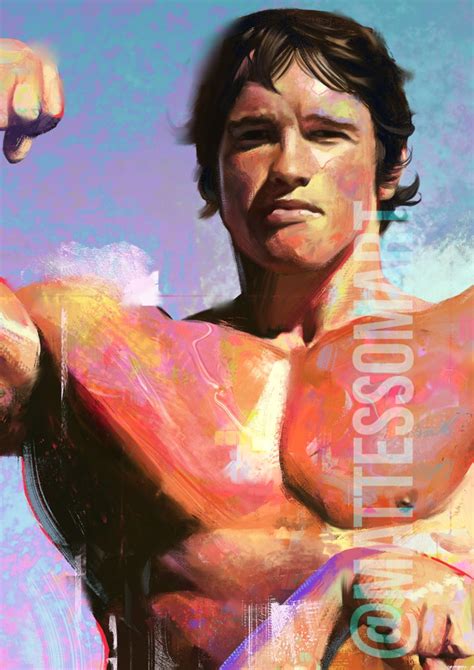 Arnold Schwarzenegger Poster Franco Columbu Kunstdruck Etsy De