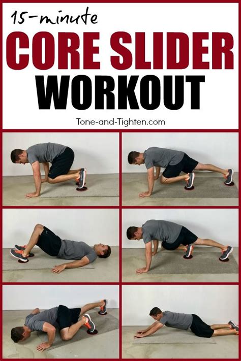 Core Slider Workout At Home | #site_title | Core slider workout, Slider ...