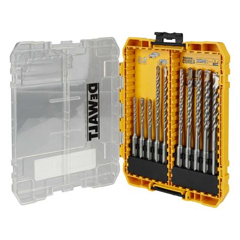 DeWALT DT70753 QZ 10 Piece Extreme SDS Masonry Drill Bit Set DT70753