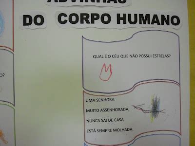 Ursinhos Ecológicos ADIVINHAS DO CORPO HUMANO