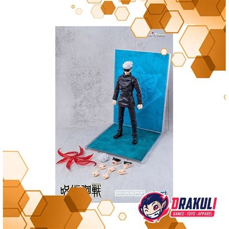 Sunrisepop Jujutsu Kaisen Action Figure Satoru Gojo Shopee Malaysia