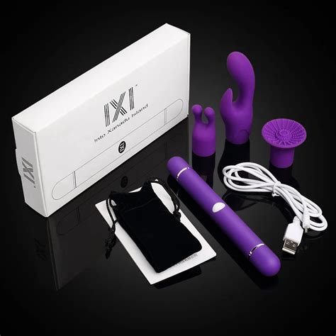 Powerful Double Heads Female Vibrator With Flirting Vibrating Egg Av